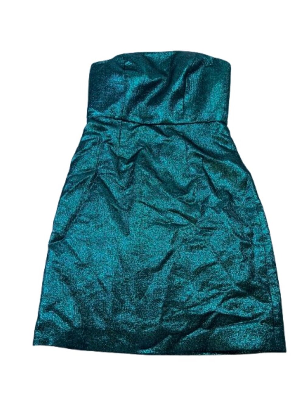 Tibi New York Strapless Glitter Lurex Cocktail Dress N254-37